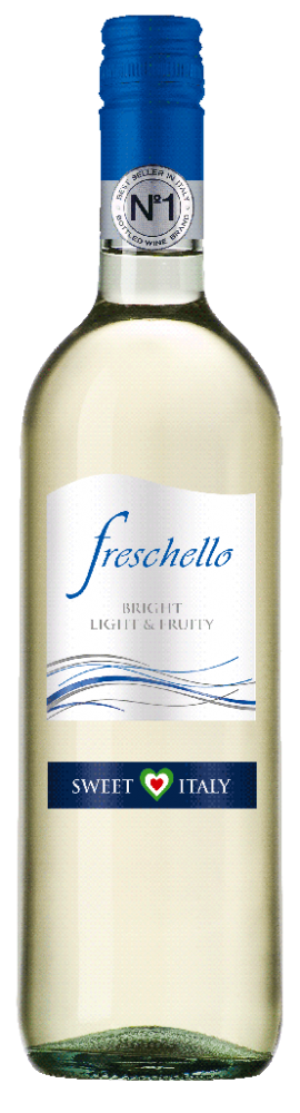 Вино Cielo Freschello Bianco Sweet белое полусладкое, 0.75л