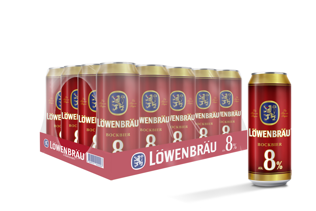 Пиво Lowenbrau крепкое, 0.45л