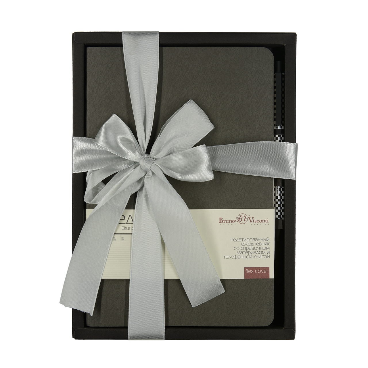 Ежедневник Bruno Visconti Megapolis Flex недатированный на резинке А5