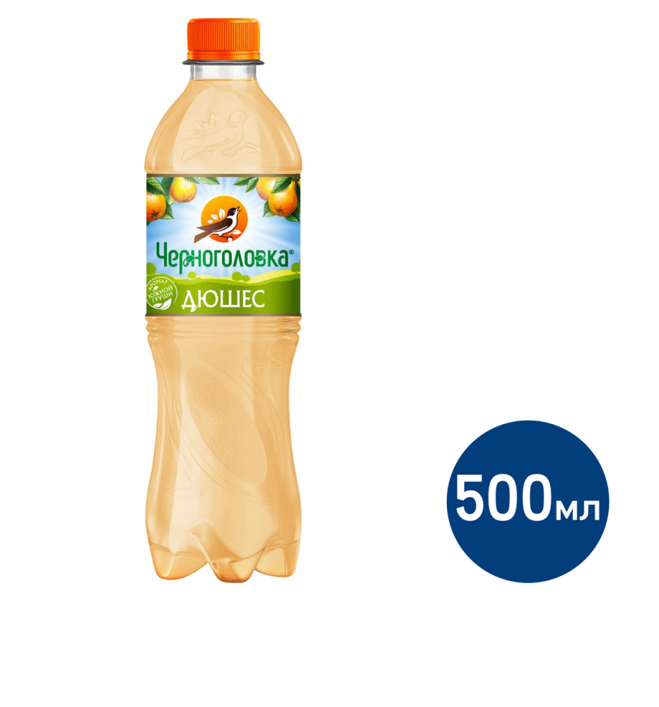 Лимонад Черноголовка Дюшес газированный, 500мл