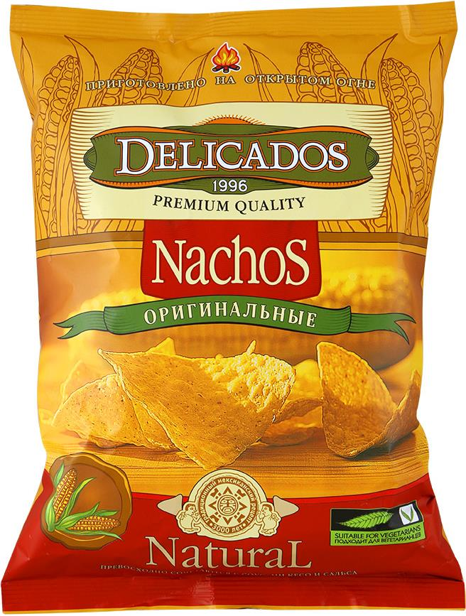 Чипсы Delicados Nachos кукурузные оригинальные 150г