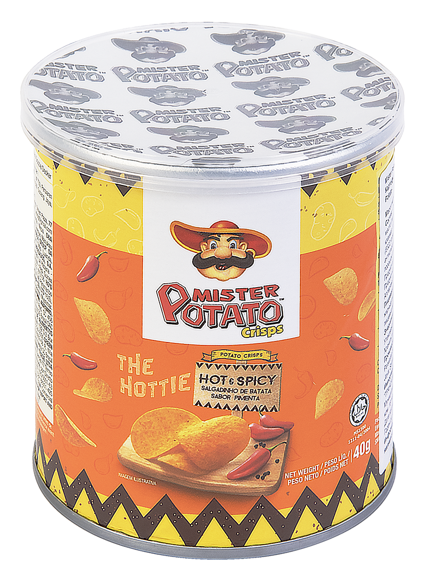 Чипсы Mr Potato Острый и пряный вкус, 40г