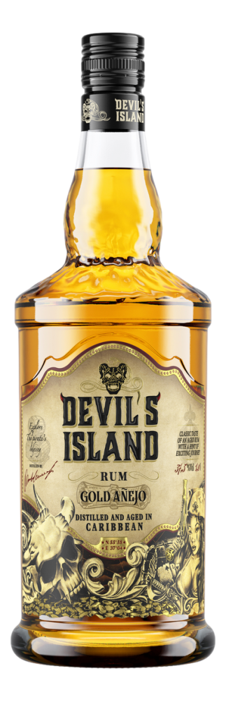 Ром Devil's Island Gold Anejo, 1л