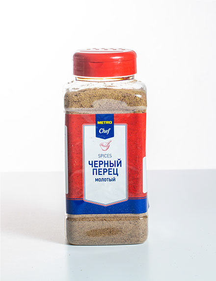 Перец Metro Chef черный молотый 520 г