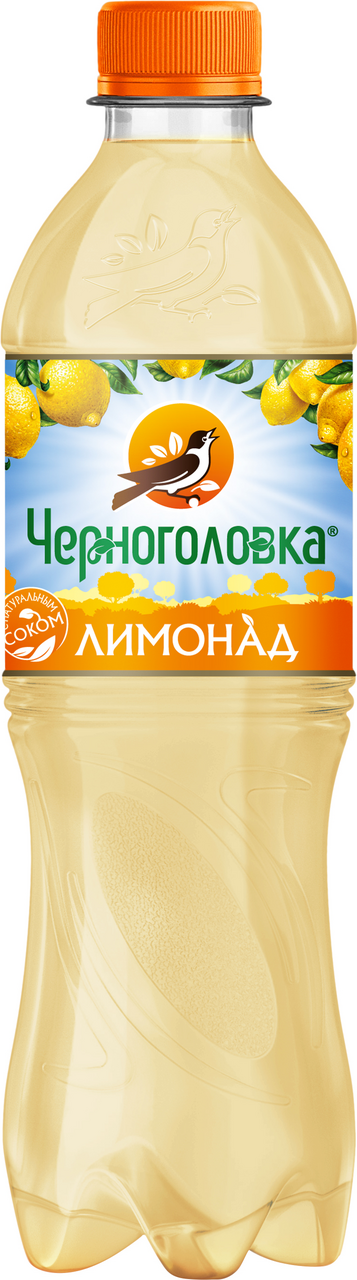 Лимонад Черноголовка Оригинальный газированный, 500мл