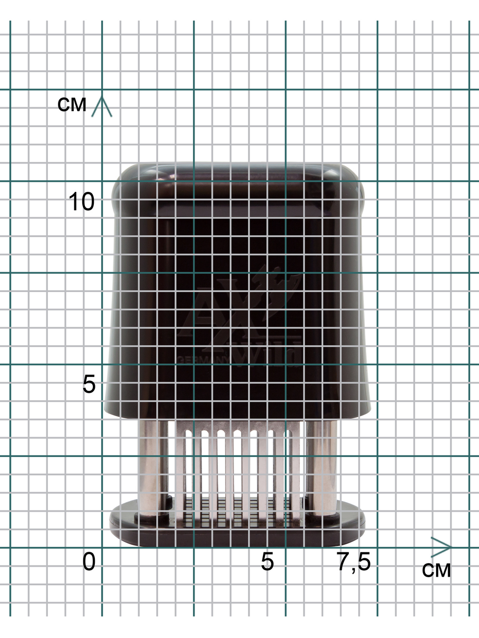 Тендерайзер Borner для мяса прямоугольный сиреневый