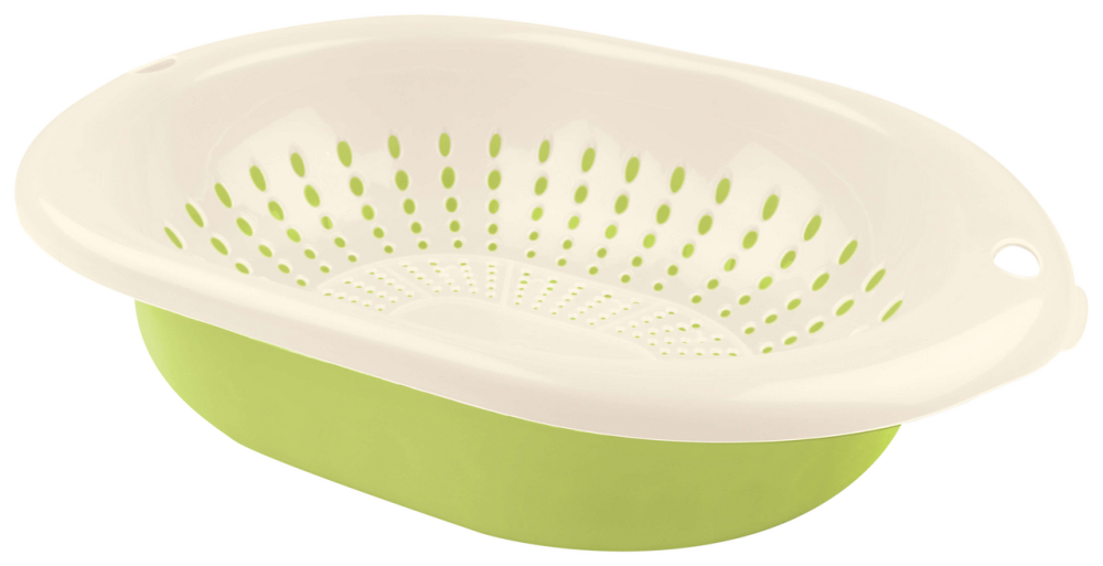 Дуршлаг Бытпласт Phibo с миской 32 х 23 см