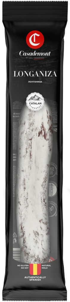 Колбаса Casademont Лонганиза сыровяленая 250 г