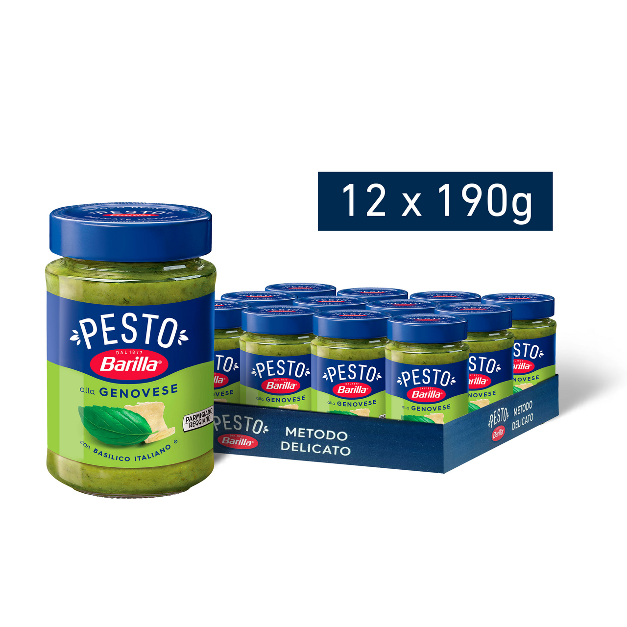 Соус Barilla Pesto Genovese с базиликом 190 г