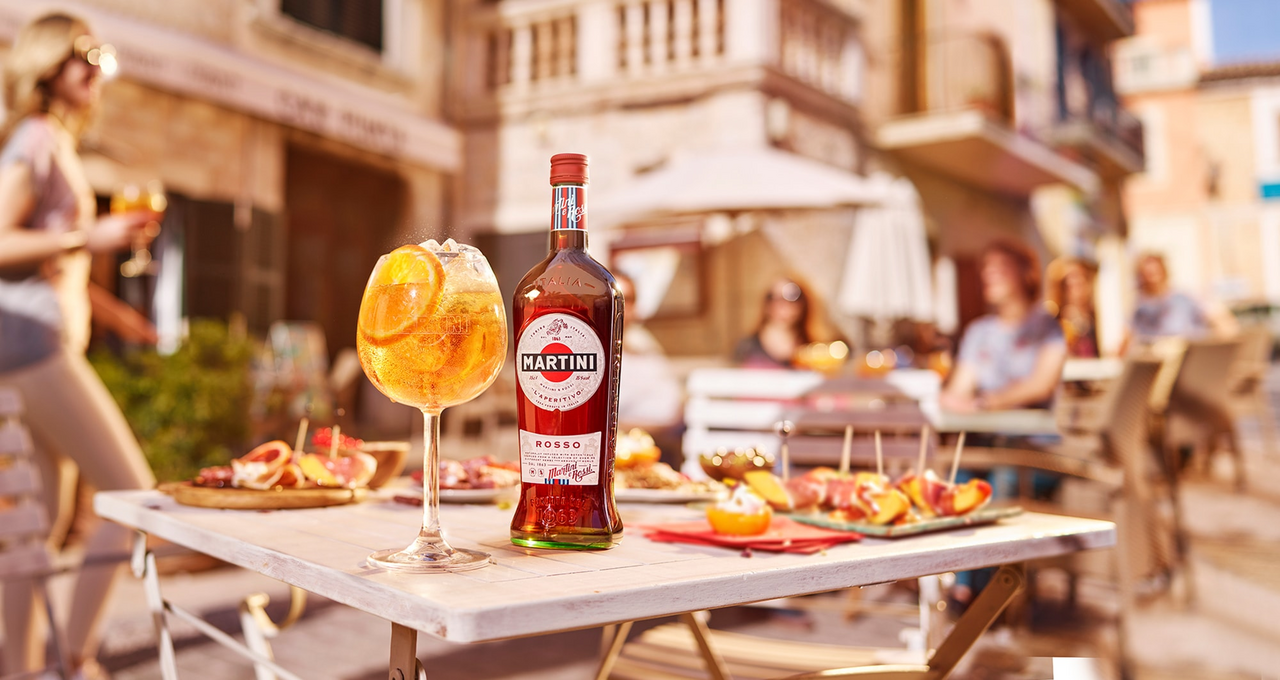 Напиток винный Martini Rosso красный сладкий, 0.5л