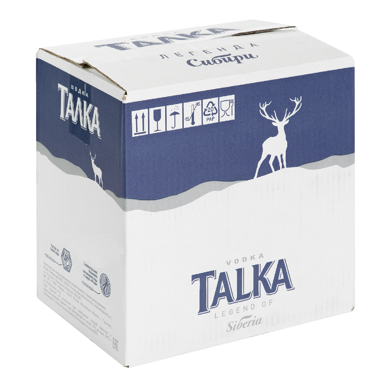 Водка Талка Сибирский кедр, 0.5л
