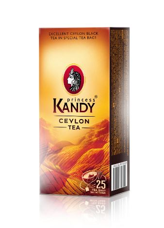 Чай черный Принцесса Канди цейлон в пакетиках (2г x 25шт), 50г