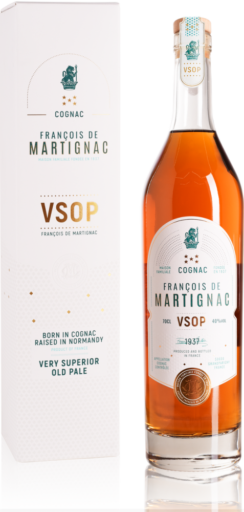 Коньяк Francois de Martignac в подарочной упаковке VSOP, 0.7л
