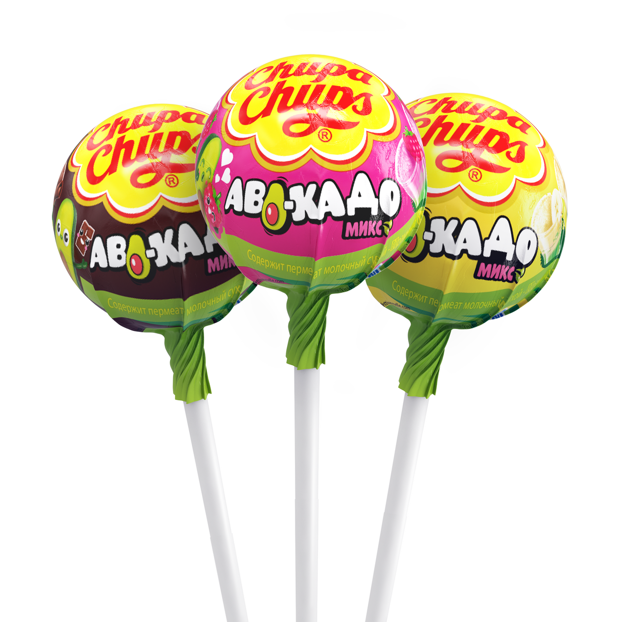 Карамель Chupa Chups авокадо, 12г