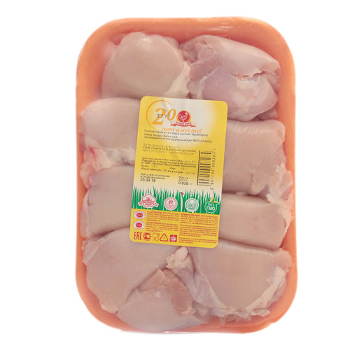 Филе бедра цыпленка-бройлера Ясные Зори охлажденное ~799 г