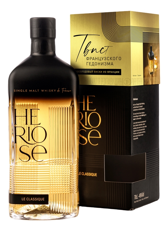 Виски Heriose Le Classique в подарочной упаковке, 0.7л