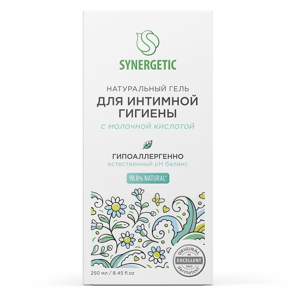 Гель Synergetic для интимной гигиены, 250мл
