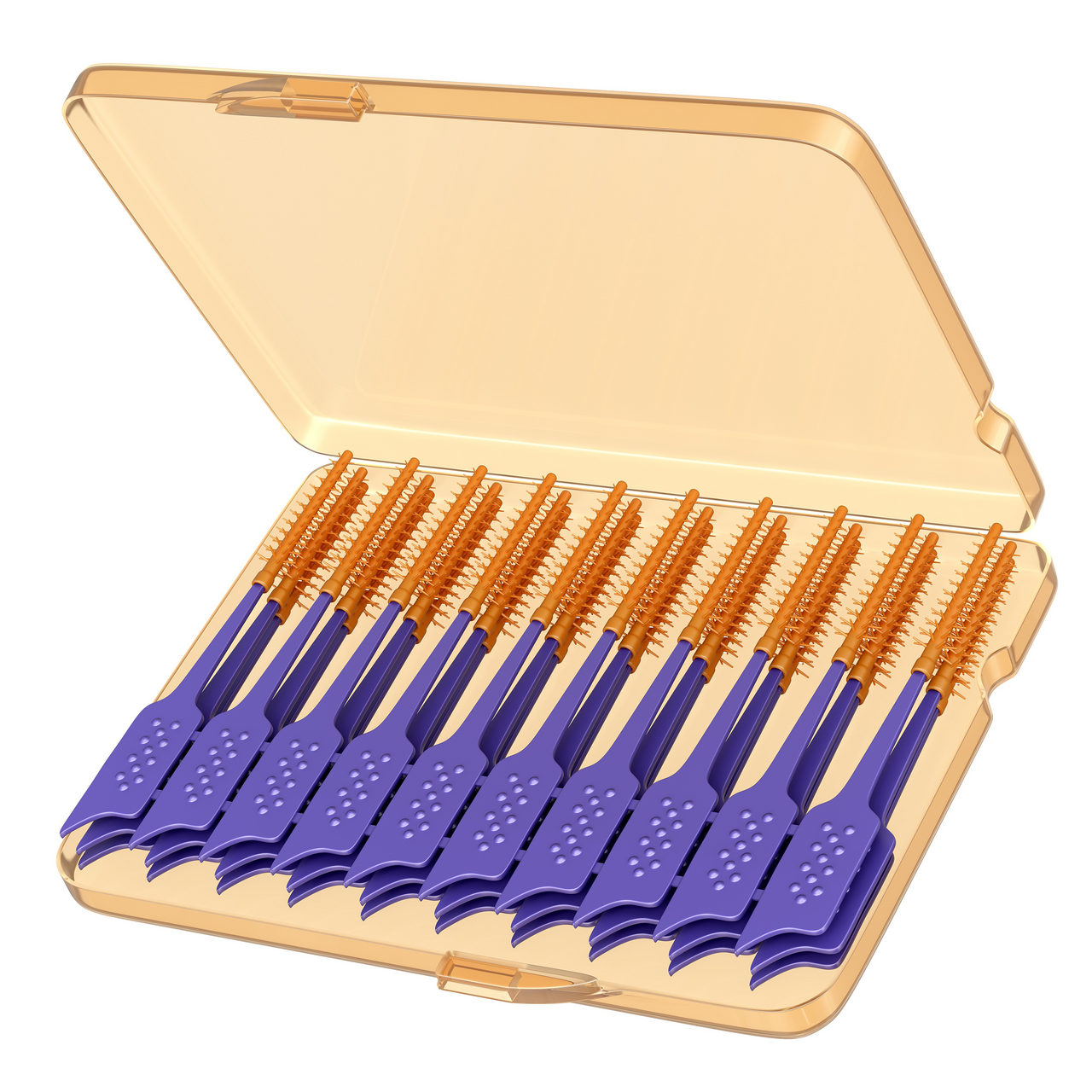 Ершики межзубные Splat Smilex ortho+ со вкусом мяты размер S, мягкий 30шт, 14г