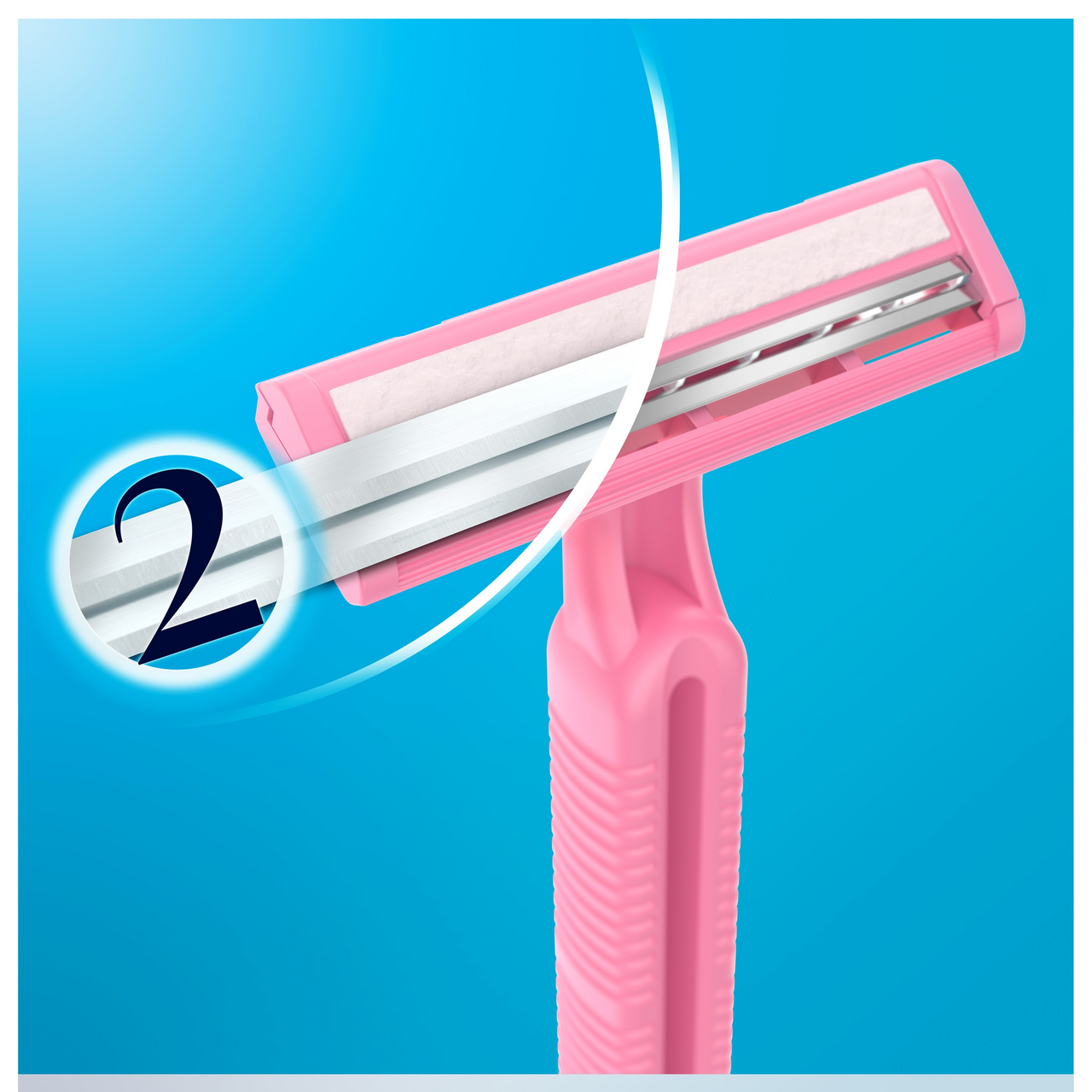 Бритвенный станок Gillette Blue II одноразовый