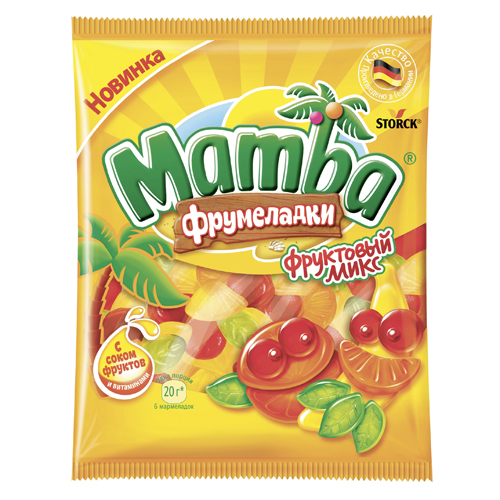 Фрумеладки Mamba "Фруктовый микс" 72 г