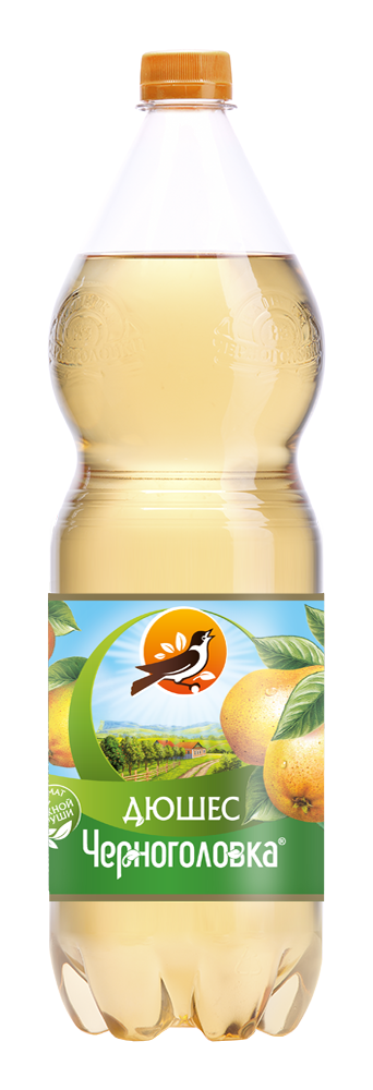 Лимонад Черноголовка Дюшес газированный, 1.5л