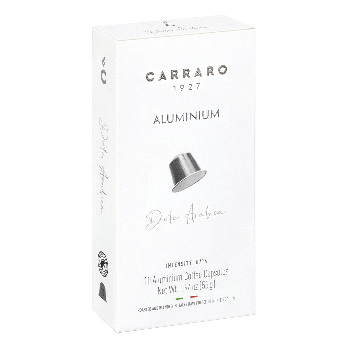 Кофе в капсулах Carraro Dolci arabica для кофемашин Nespresso 10шт, 55г