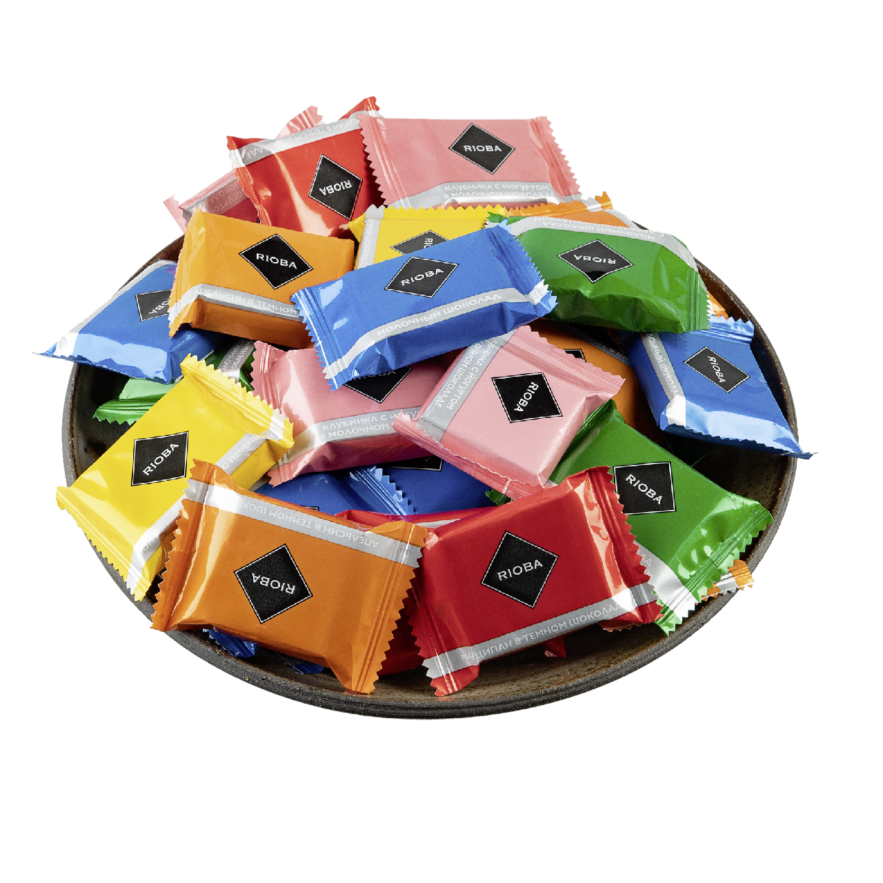 RIOBA Мини-шоколад Ассорти 6 вкусов, 800г