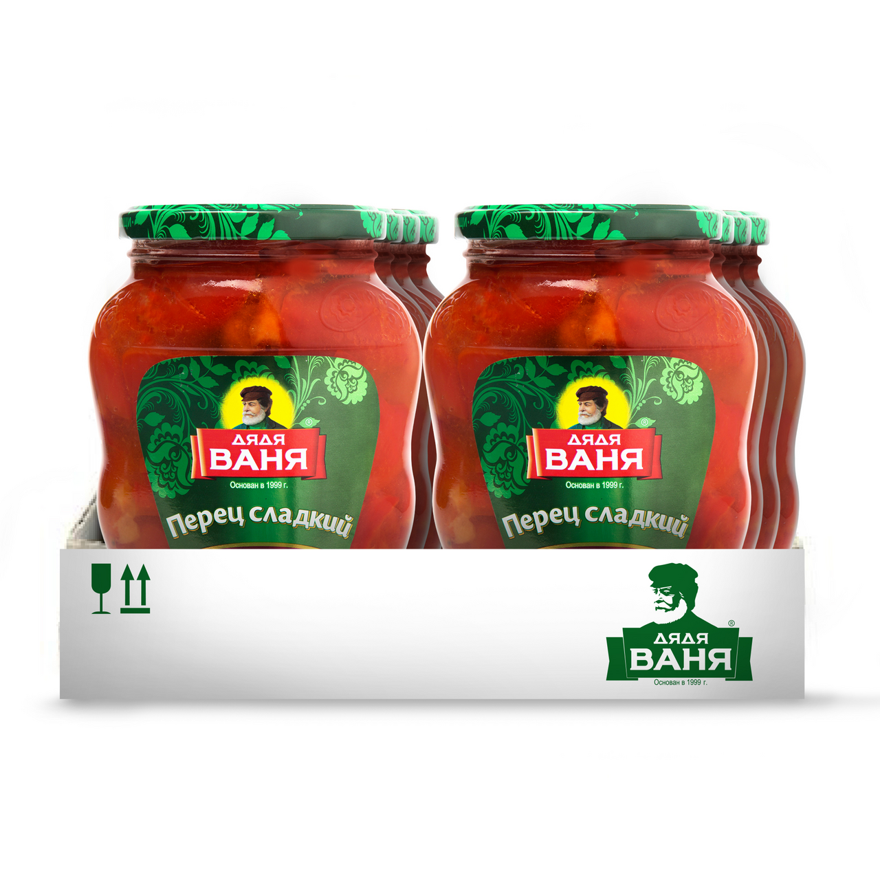 Перец Дядя Ваня маринованный сладкий, 680г