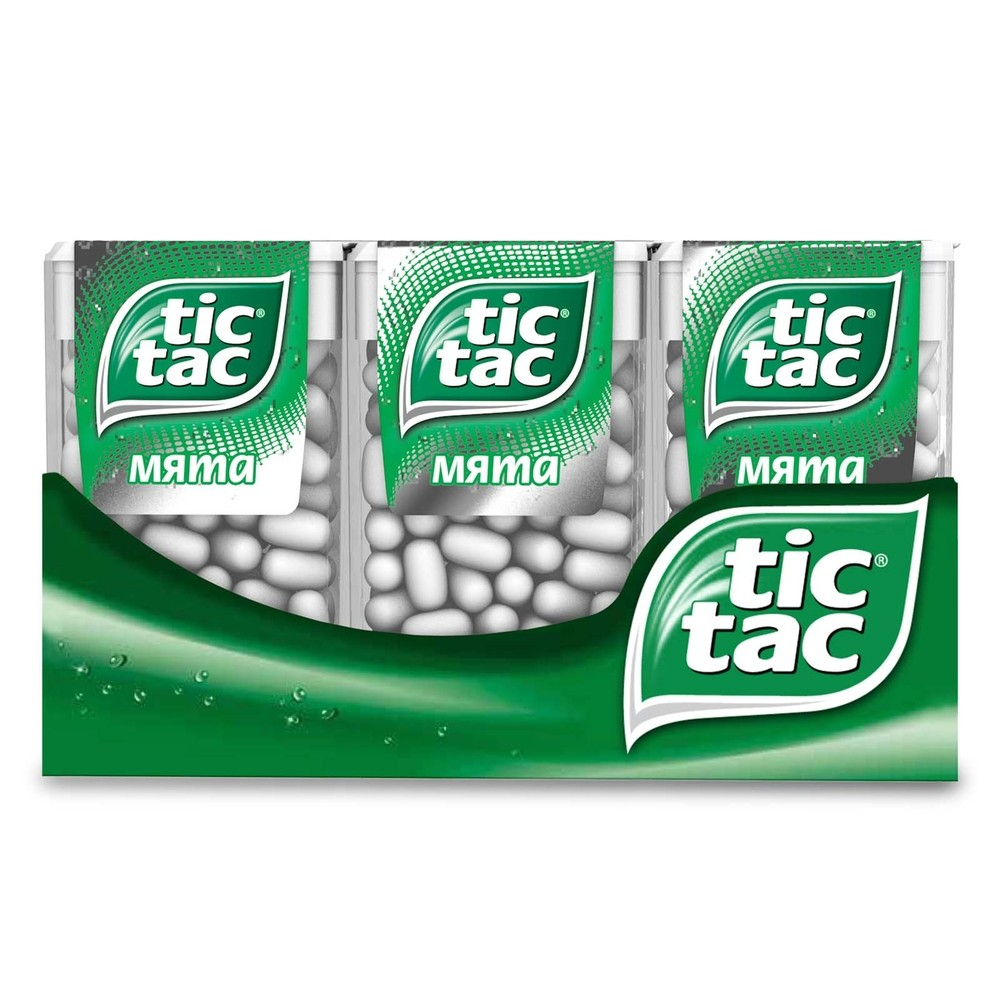 Драже Tic Tac со вкусом мяты 49 г