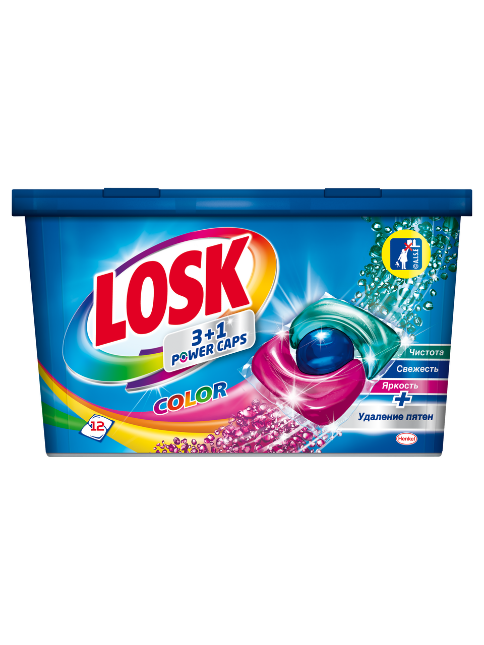 Капсулы для стирки Losk Color 12 шт Капсулы для стирки Losk Color 12 шт