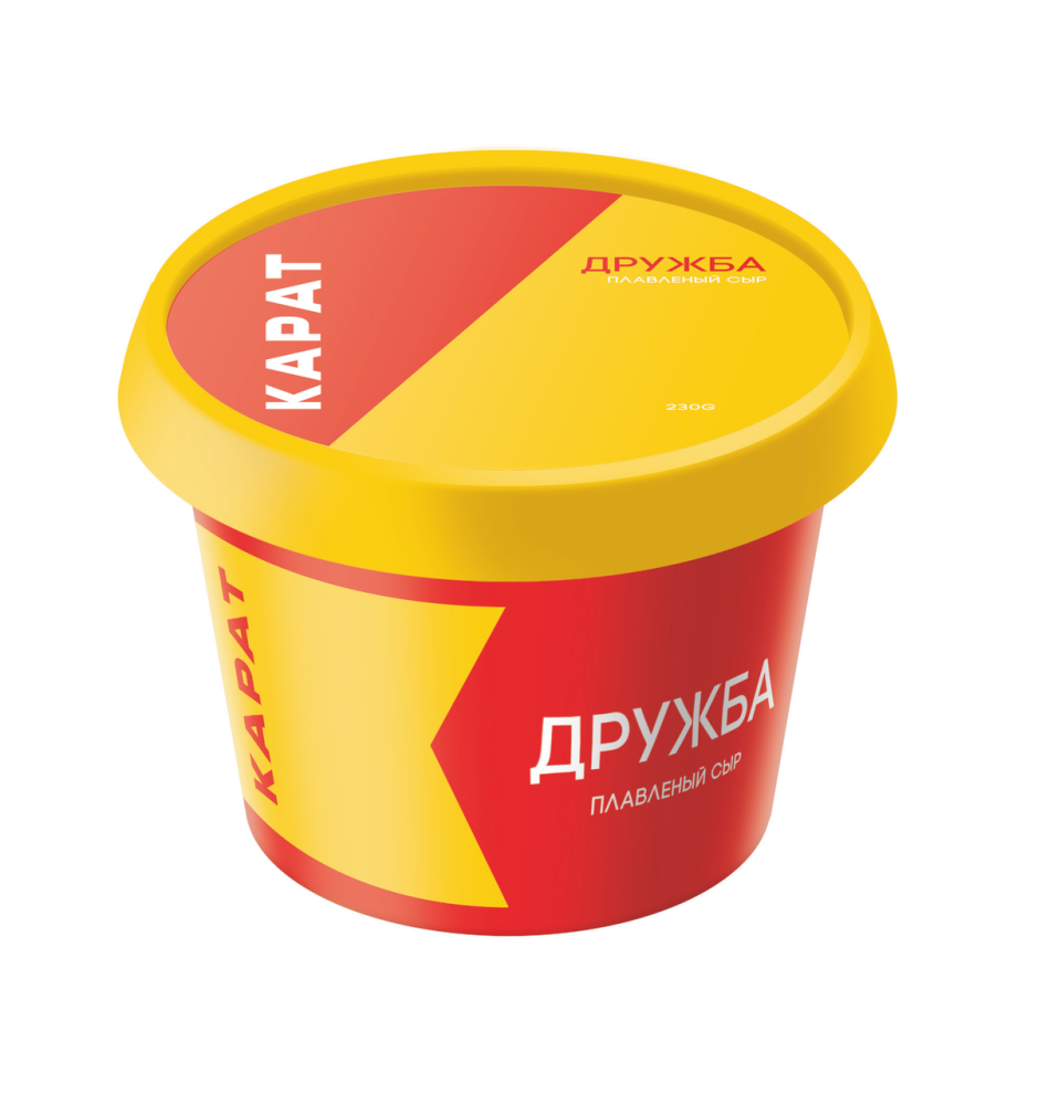 Сыр плавленый Карат Дружба 45% 230 г