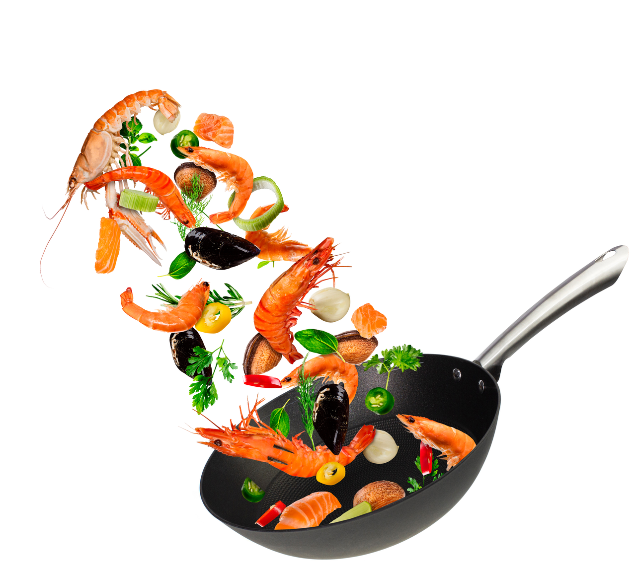 Сковорода-вок PROFFI KITCHEN, 28см