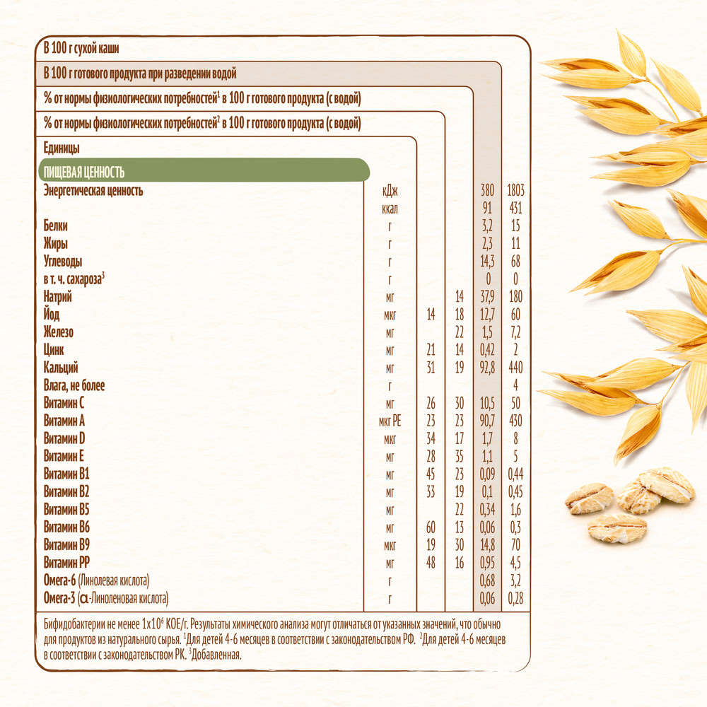 Каша овсяная Nestle с яблоком молочная, 200г