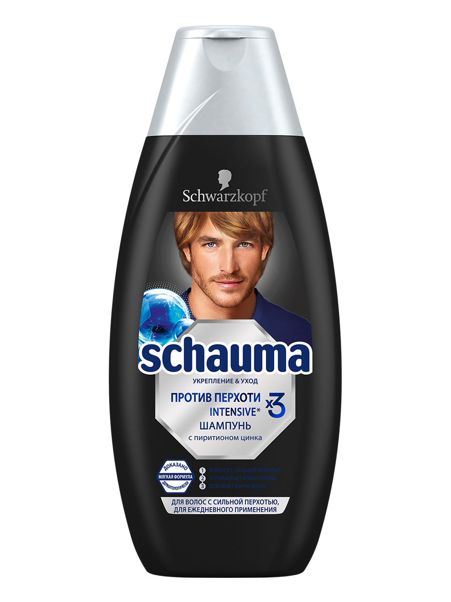 Шампунь Schauma для волос от перхоти интенсивный 380мл