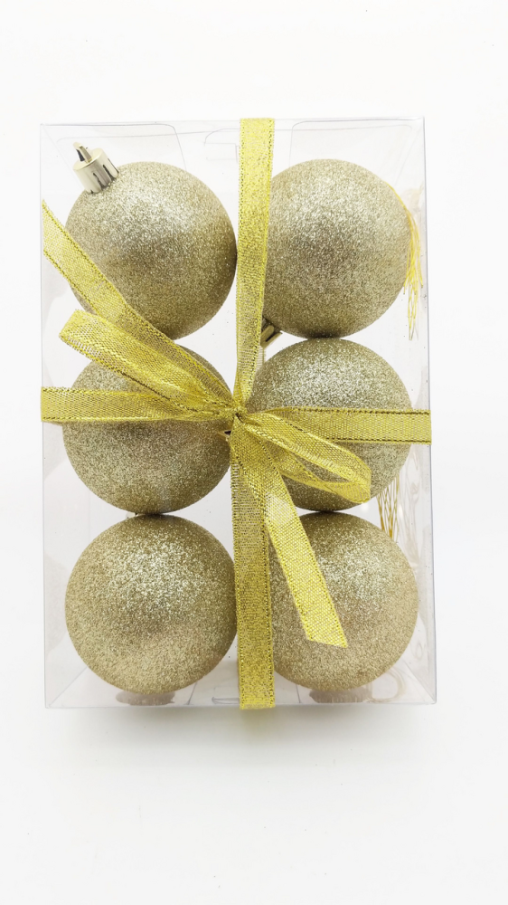 Tarrington House Набор шаров цвет: золотой 6 шт, 6 см