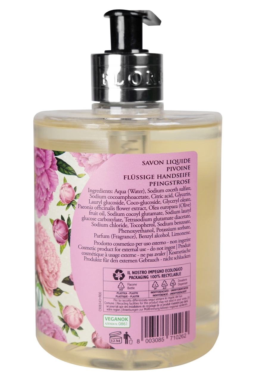 Мыло жидкое La Florentina изысканный пион, 500мл Мыло жидкое La Florentina изысканный пион, 500мл