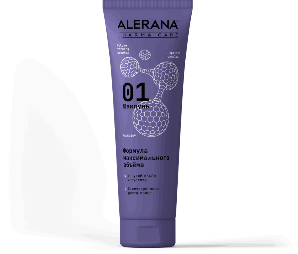 Шампунь Alerana Pharma Care формула максимального объема, 260мл