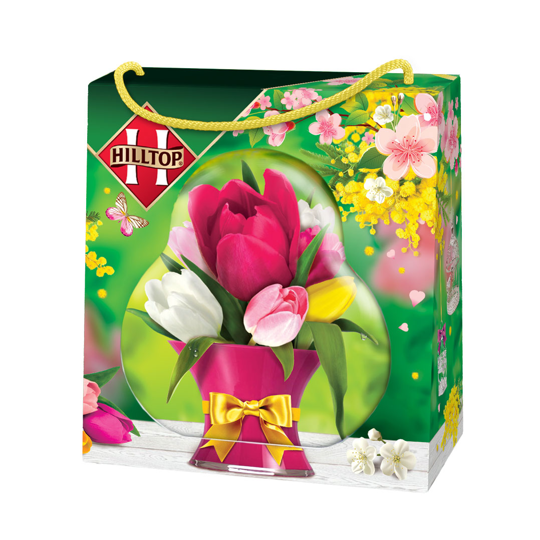 Чай в подарочной упаковке HILLTOP Елочная Игрушка, 50г