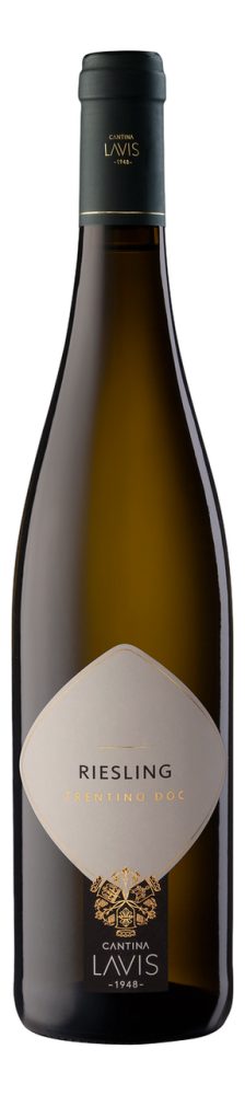 Вино Lavis Riesling белое полусухое, 0.75л