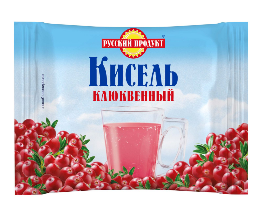 Кисель Русский продукт клюквенный, 190г