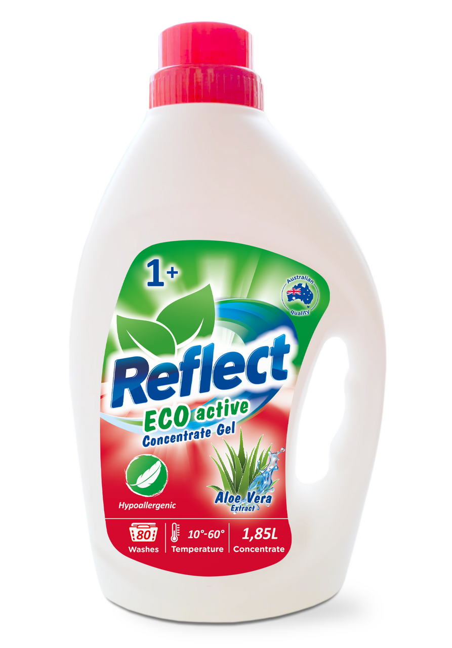 Средство Reflect Eco Active для стирки жидкое, 1.85л Средство Reflect Eco Active для стирки жидкое, 1.85л
