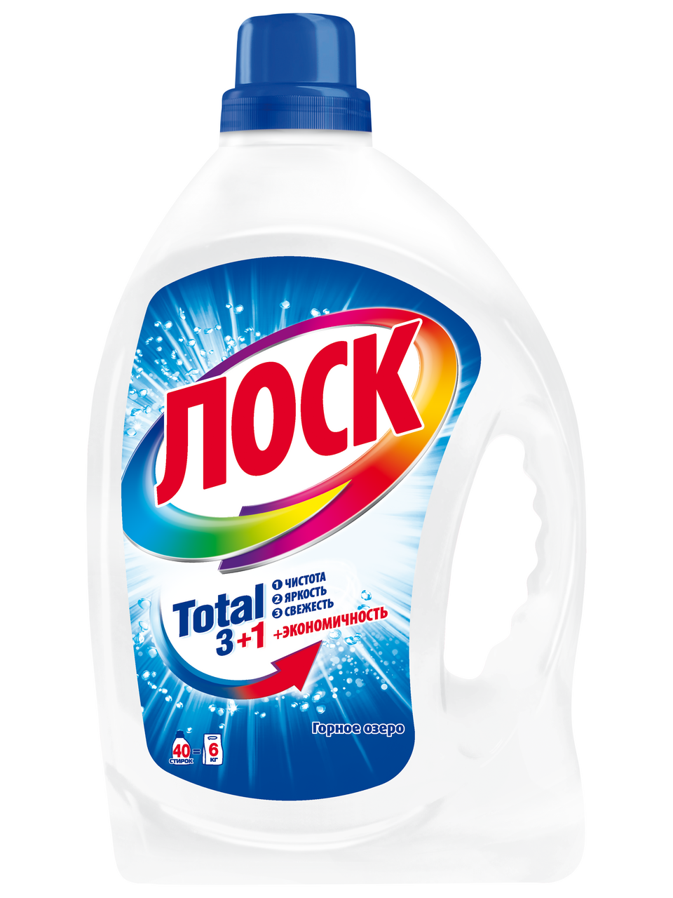 Гель для стирки Лоск Горное озеро, 2.6л Гель для стирки Лоск Горное озеро, 2.6л