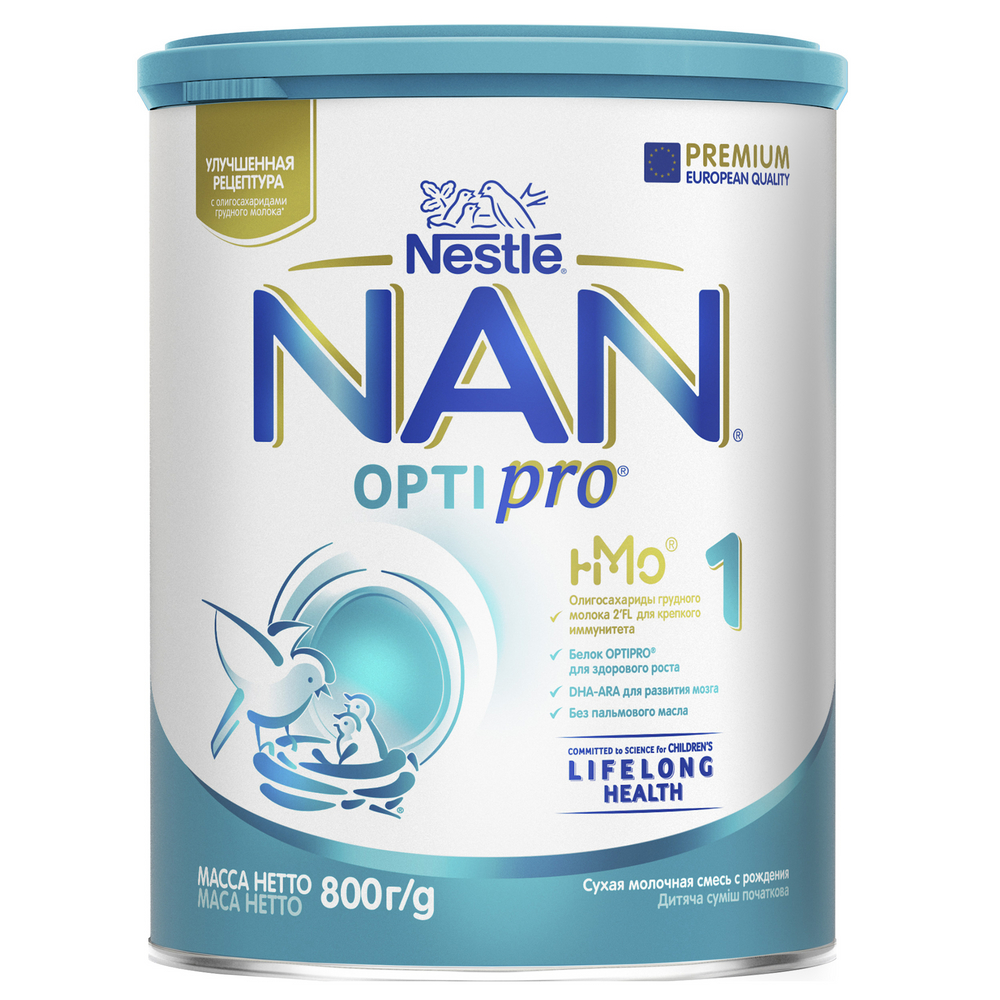 Сухая смесь Nestle Nan-1 Premium молочная с рождения, 800г