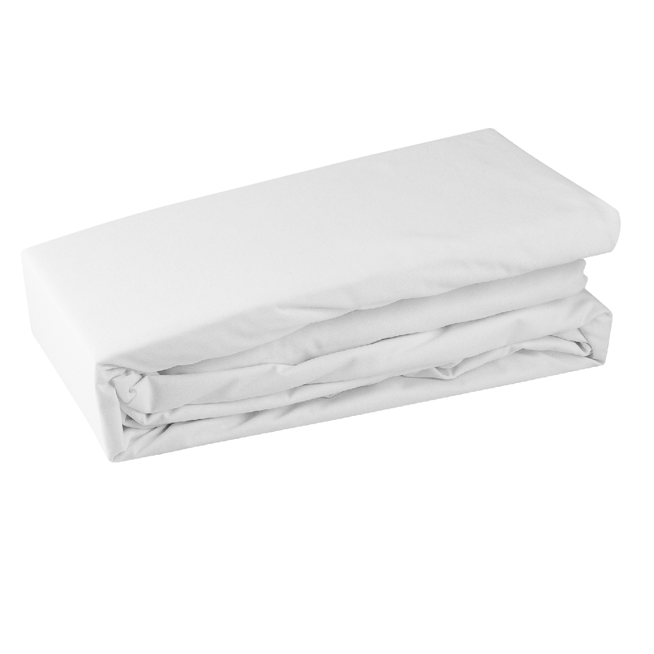 Tarrington House Простыня белая перкаль на резинке, 180 x 200см