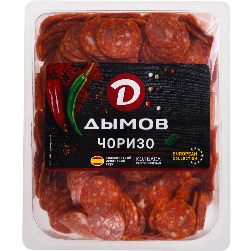 Колбаса Дымов Чоризо сырокопченая 1 кг