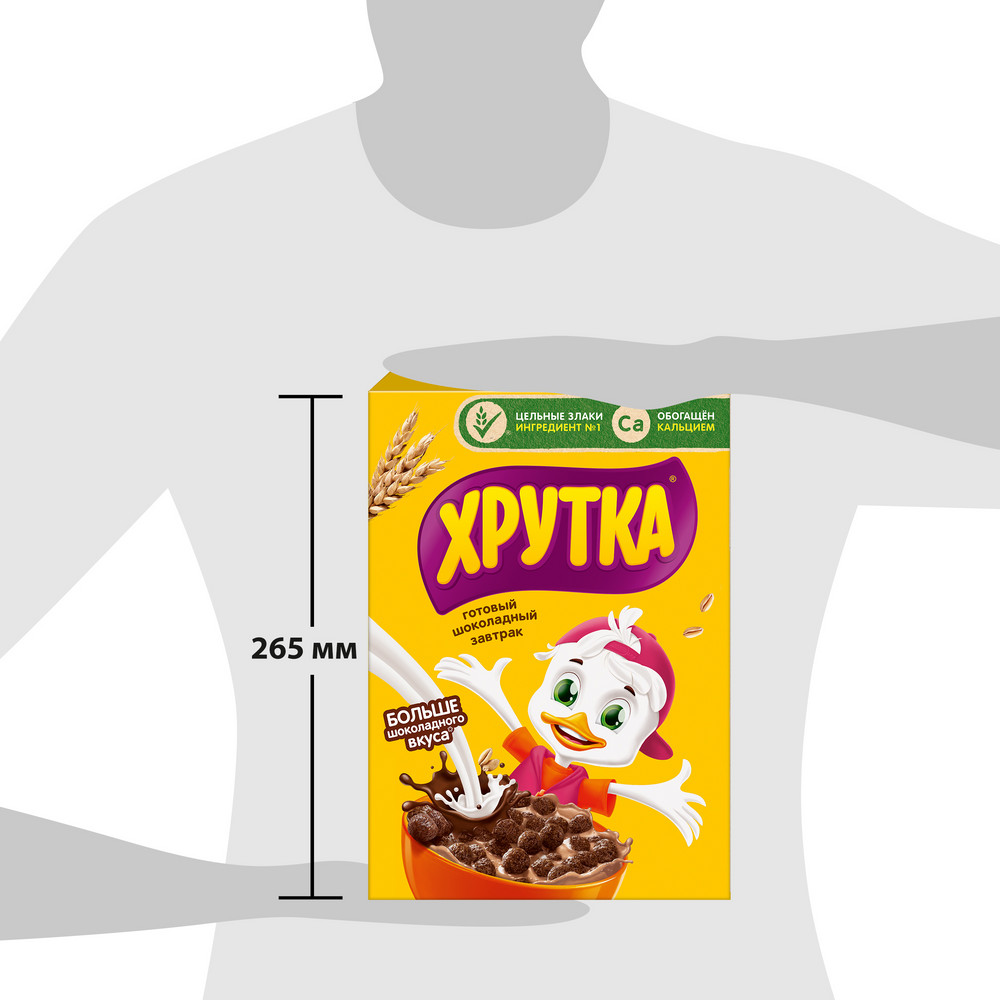 Завтрак готовый Хрутка Шоколадный, 350г