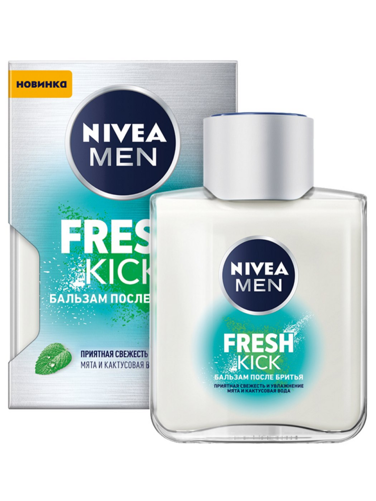 Лосьон после бритья Nivea Men Fresh Kick Приятная свежесть и увлажнение 100 мл