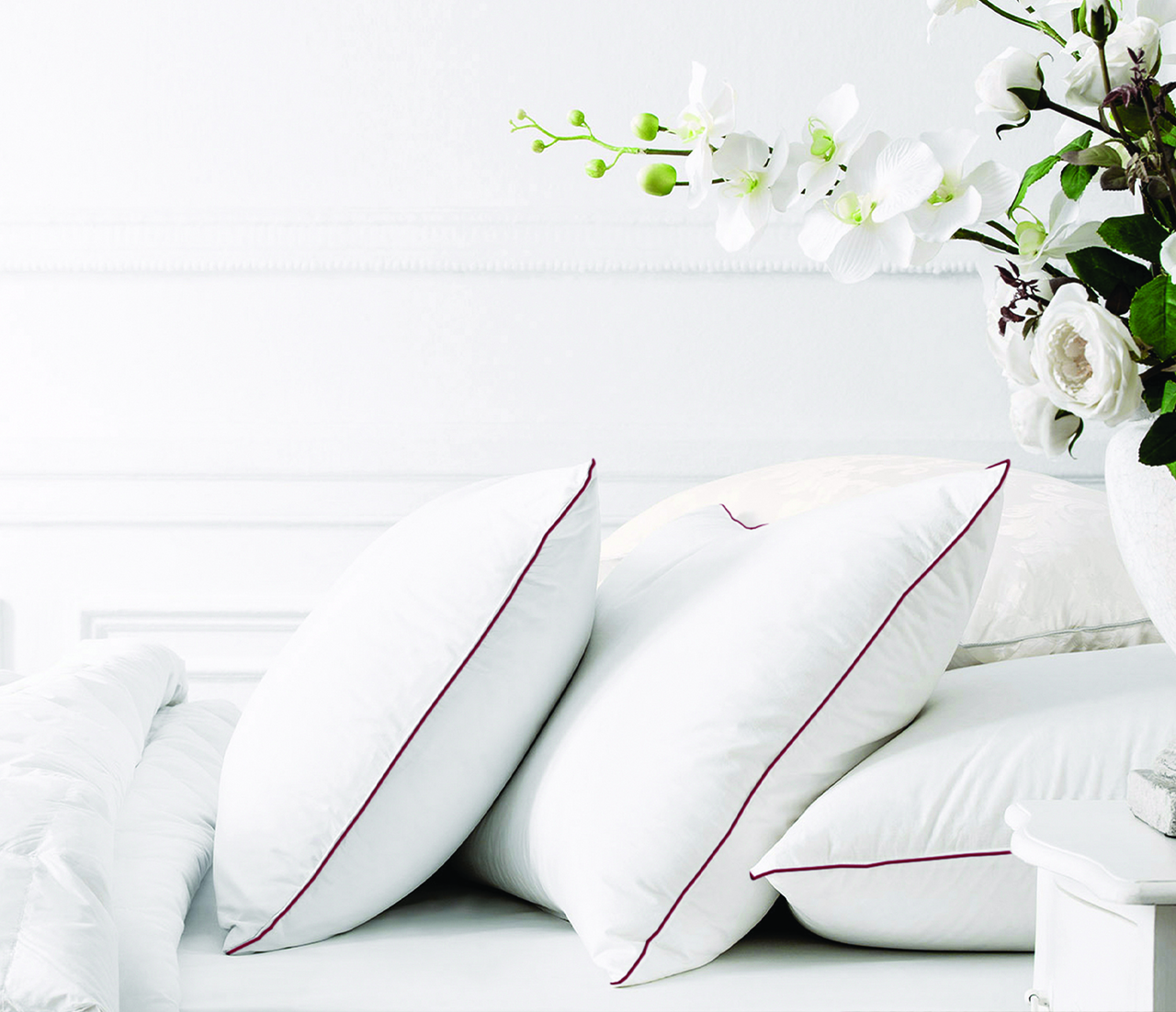 Подушка Kariguz Делюкс гусиный пух 70% перо 30%, 50 x 70см