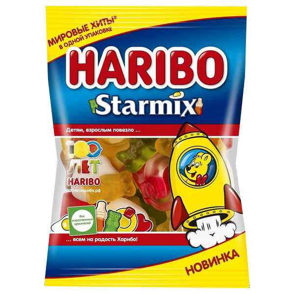 Мармелад Haribo жевательный Стармикс, 175г
