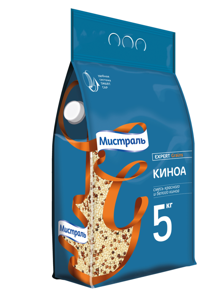 Киноа Мистраль красный-белый, 5кг